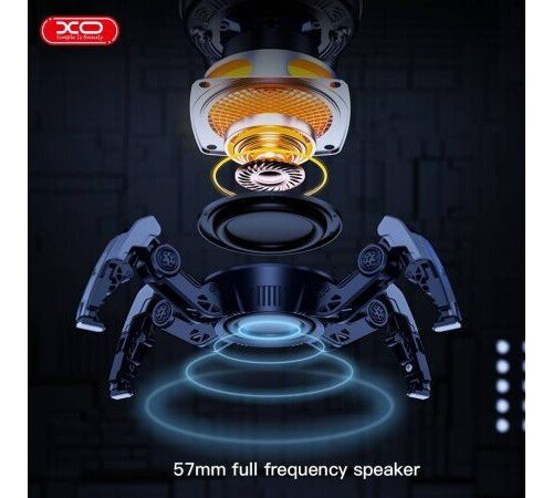 Беспроводная колонка XO F52 Crab Shape черный