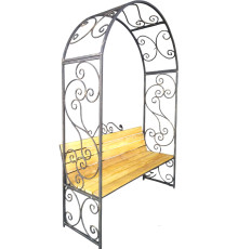 Скамейка Saniji С аркой С4 1550x500x2200
