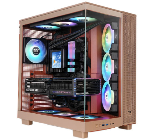 Корпус Thermaltake View 380 XL TG ARGB Gravel Sand CA-11E-00MGWN-00