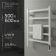 Полотенцесушитель Wellerein LD0101 50x60, белый