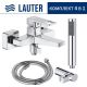 Смеситель Lauter Cascade 21CK6615C с лейкой Relexa Lily 21S10048