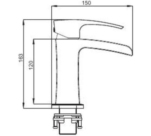 Смеситель Gappo G1007-20