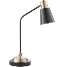 Настольная лампа Bergenson Bjorn Pilwy BB0000434 золото/черный