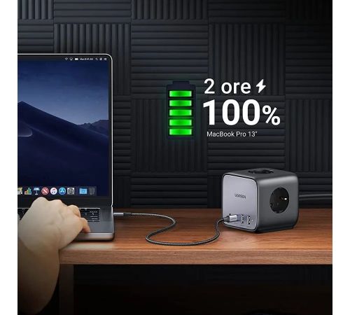 Сетевой фильтр Ugreen DigiNest Cube Power Strip CD268 60113