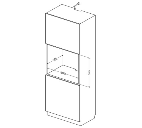 Электрический духовой шкаф Hansa BOEI68428