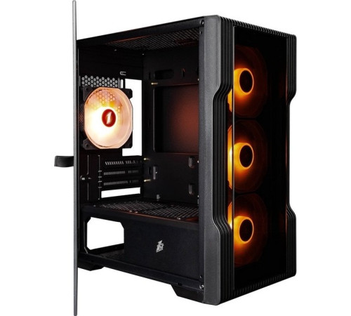 Корпус 1stPlayer Trilobite T3-G ARGB T3-G-BK-4F7