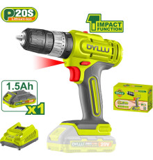 Ударная дрель-шуруповерт Dyllu DTCDP521 с 1-им АКБ