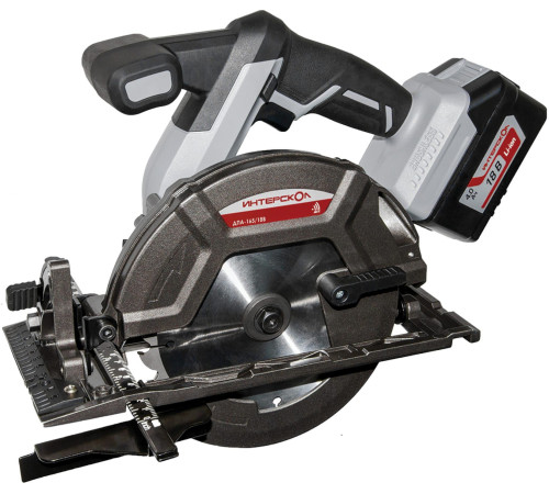 Дисковая циркулярная пила Интерскол ДПА-165/18В с 1-им АКБ