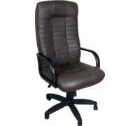 Офисное кресло Деловая обстановка Атлант Стандарт шоколад, кожа люкс