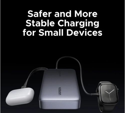 Внешний аккумулятор Ugreen PB550 20000mAh серый, китайская версия