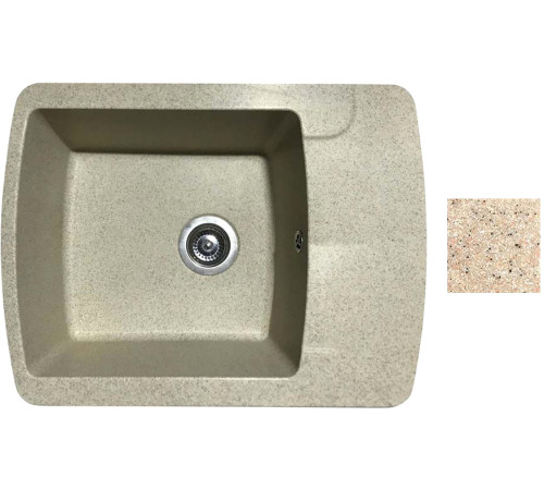 Кухонная мойка БелЭворс Flexi L темно-бежевый