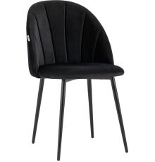 Стул Stool Group Логан AV 413-B30-08 велюр черный