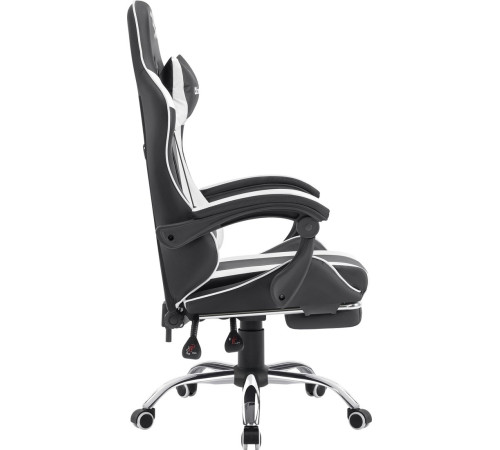 Игровое геймерское кресло Defender Tios черный/белый