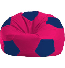 Кресло-мешок Flagman Мяч Стандарт М1.1-378 малиновый/темно-синий
