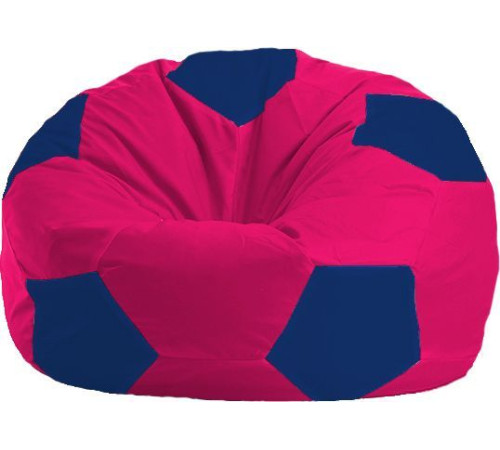 Кресло-мешок Flagman Мяч Стандарт М1.1-378 малиновый/темно-синий