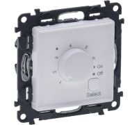Терморегулятор Legrand Valena Life 752134 белый