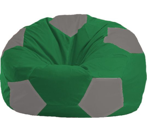 Кресло-мешок Flagman Мяч Стандарт М1.1-239 зеленый/серый