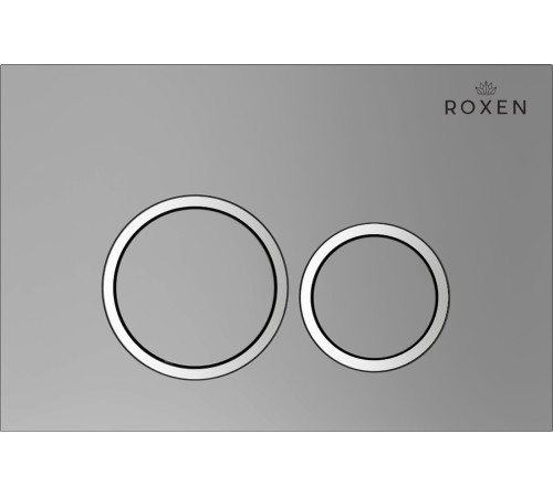 Унитаз приставной Roxen Antares в комплекте с инсталляцией Attach 5 в 1 966902 кнопка: хром матовый