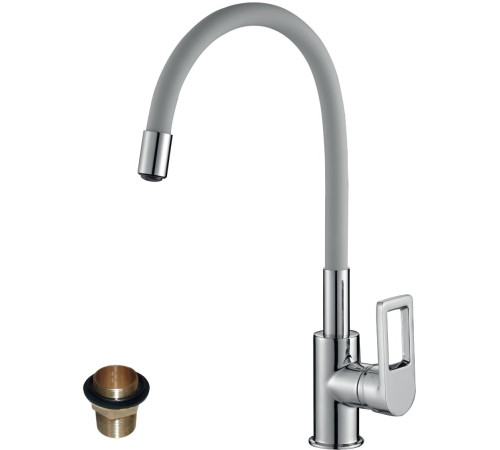 Смеситель Rossinka Silvermix Z35-35U серый/хром