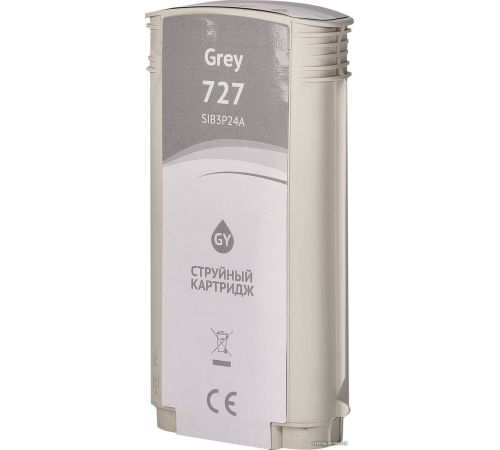 Картридж Sakura Printing SIB3P24A аналог HP 727 Gray