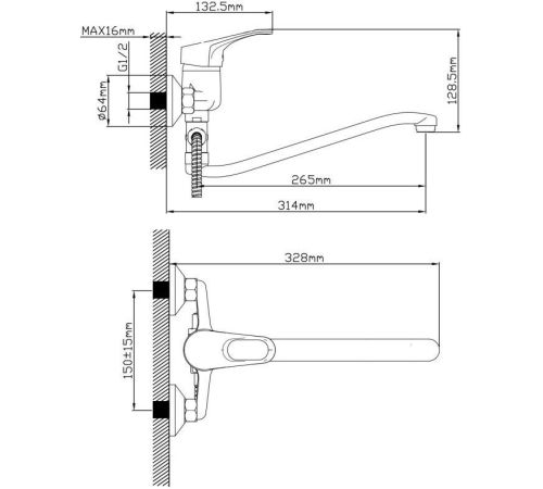 Смеситель AV Engineering AVBAS7-A294-421