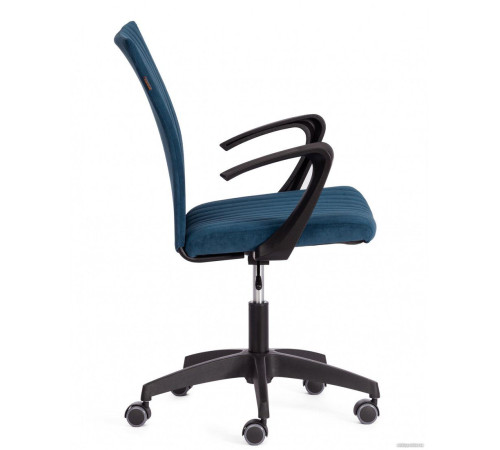 Офисное кресло CHAIRMAN Spark Флок синий