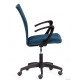 Офисное кресло CHAIRMAN Spark Флок синий