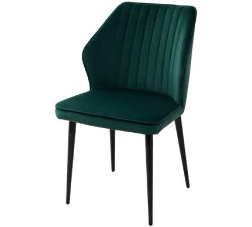 Стул M-City Seattle-V 461MC03530 зеленый 19 велюр/черный