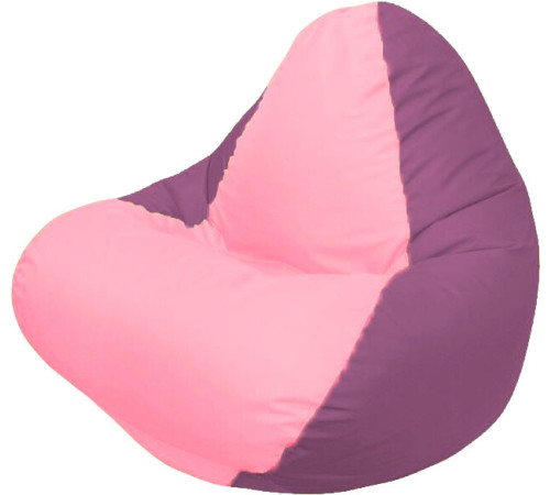 Кресло-мешок Flagman Relax Г4.1-043 бордовый/розовый