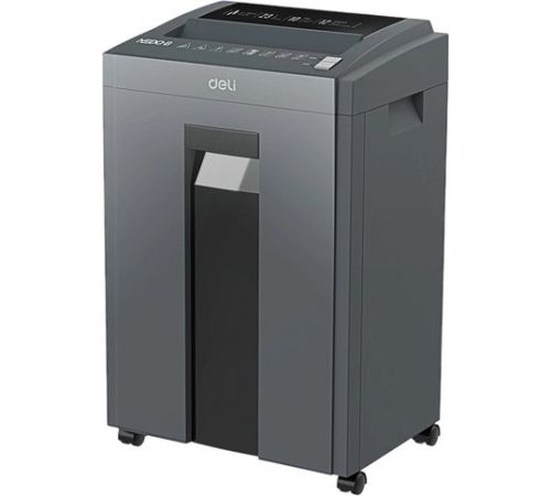Шредер Deli E9952 серый
