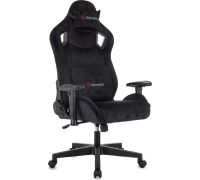 Игровое геймерское кресло Zombie Ghost Fabric черный Light-20
