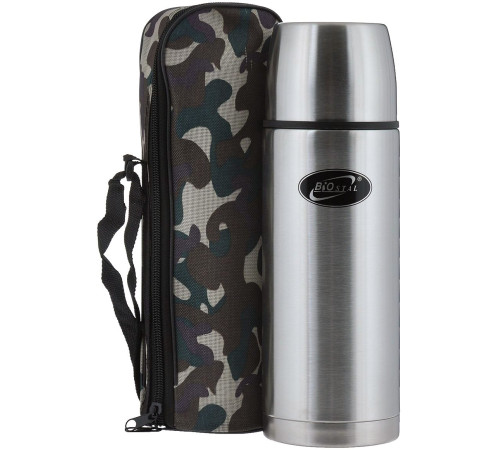 Термос БИОСТАЛЬ Охота NBP-1000B Stainless Steel