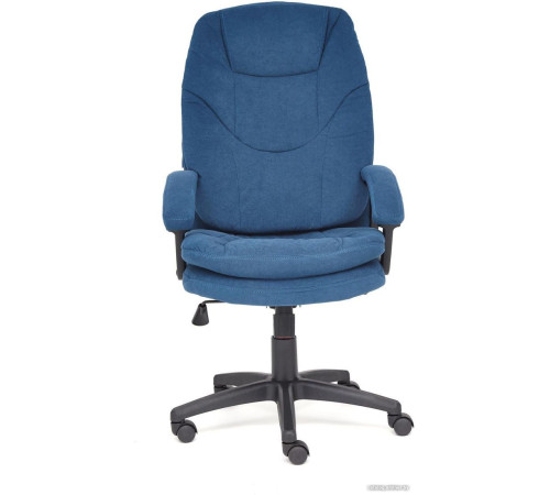 Офисное кресло TetChair Comfort LT флок синий