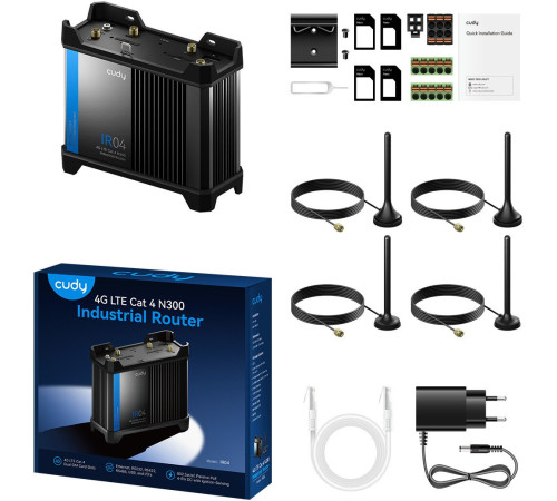 4G Wi-Fi роутер Cudy IR04