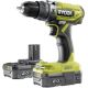 Ударная дрель-шуруповерт Ryobi R18PD2-220S 5133004459 с 2-мя АКБ, сумка