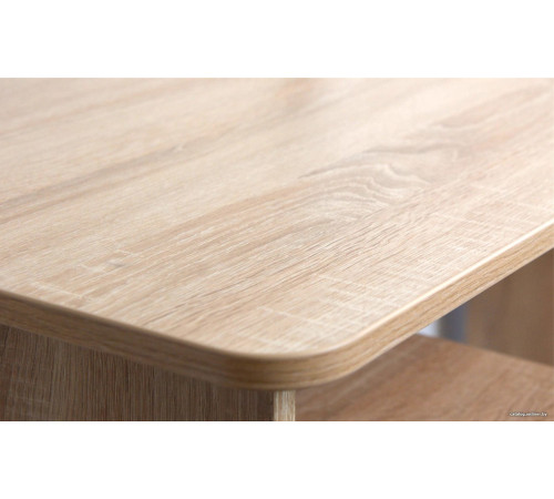 Стол Imperial Гарвард 3ящ ПР 130 дуб сонома/белый