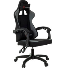 Игровое геймерское кресло Zombie Rudger черный/серый