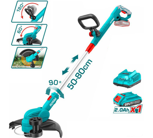 Триммер Total TGTLI203285 с 1-им АКБ