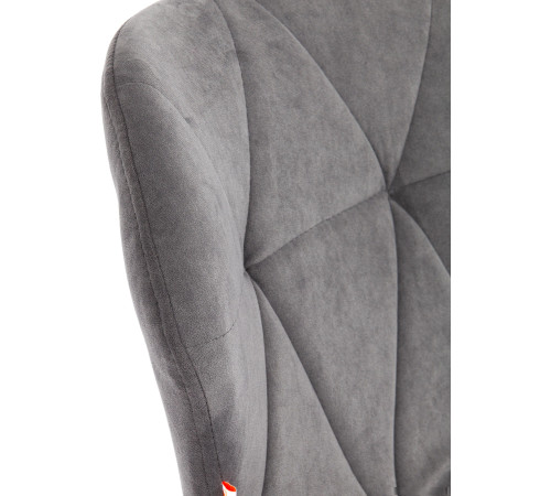 Кресло TetChair Selfi флок, серый