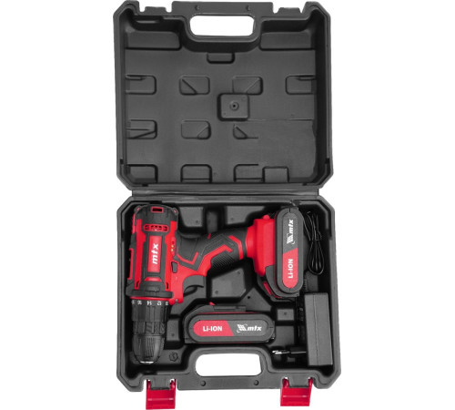 Дрель-шуруповерт MTX CDS-20 с 2-мя АКБ, кейс