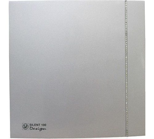 Осевой вентилятор Soler&Palau Silent-100 CZ Silver Design Swarowski [5210622400]