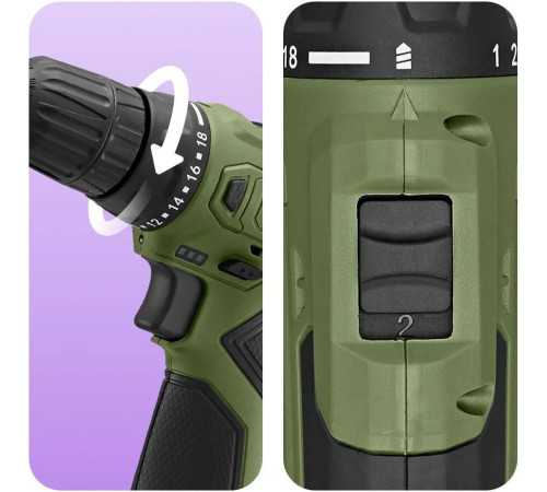 Дрель-шуруповерт Kitfort KT-6503 1-им АКБ