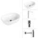 Умывальник Lauter 21836A + Rio 21AM12672 + сифон 21635CH + дон.клапан 21190CH хром