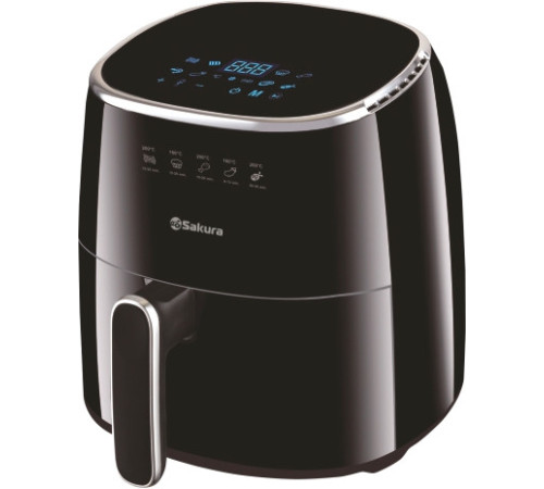 Аэрогриль аэрофритюрница Sakura SA-7684BK