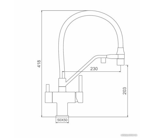 Смеситель Gappo G4395-69