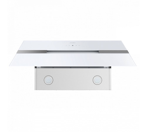 Кухонная вытяжка MAUNFELD Mersey 90 нержавеющая сталь\белое стекло