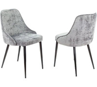 Стул Бюрократ KF-5 2 шт серый Light 19/черный