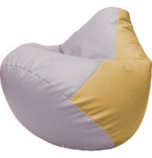 Кресло-мешок Flagman Груша Макси Г2.3-2513 сиреневый/бежевый