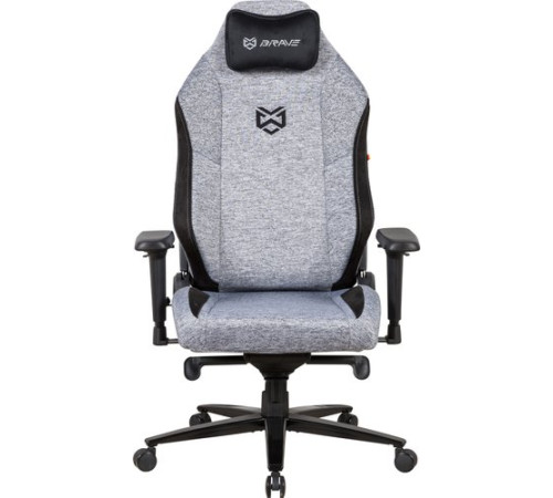 Игровое геймерское кресло Brave Troll серый