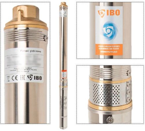 Скважинный насос IBO 3SDM 24 кабель 20м